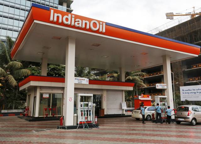 indian oil petrol pump
