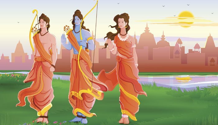 Rama-Sita-and-Laxmana