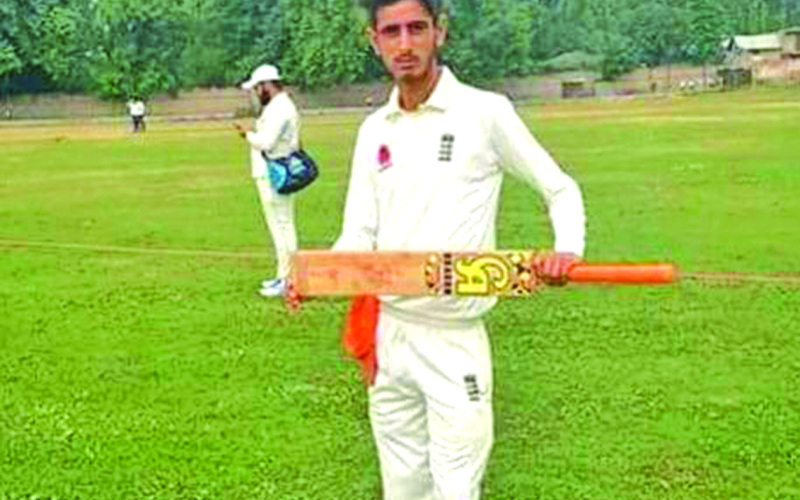 Pattan youth cricketer