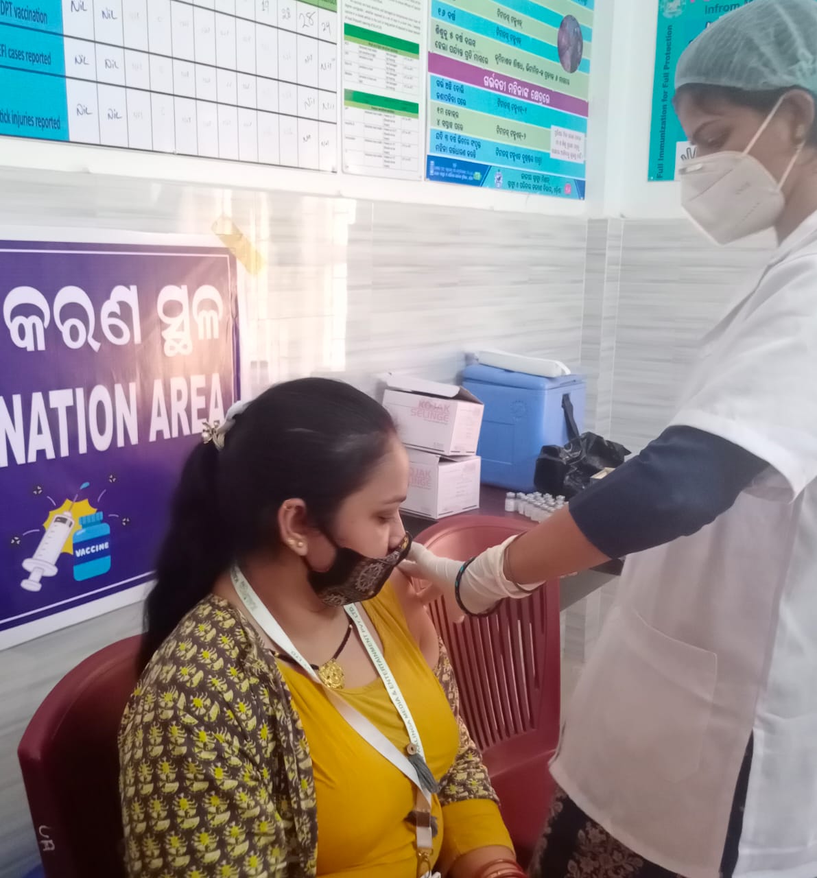 vaccine in odisha