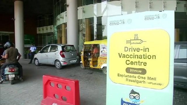 drive in vaccination