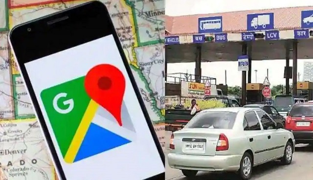 google map toll tax