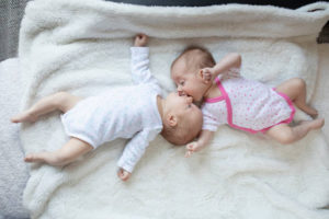 Newborn twins Baby