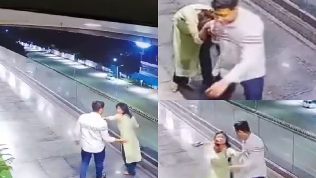 beating woman
